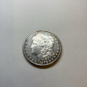 1878 Morgan Dollar Silver Coin Rare Condition and Tone